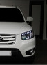 Альтернативная оптика (фары) «AUDI Q7 Style» для Hyundai Santa Fe 2006+
