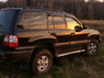 Стопы (фары) диодные для Toyota Land Cruiser 100 (красные, прозрачные)