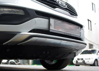 Накладки на бампера (Bamper Guard) на KIA Sportage R