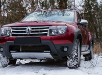 Накладки на бампера (Bamper Guard) на Renault Duster