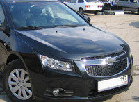 Реснички (накладки на фары) на Chevrolet Cruze