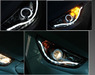 Альтернативная оптика (фары)  «Eagle eyes Audi Style» для Hyundai Tucson Ix35