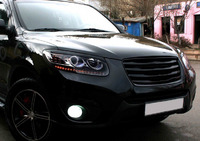 Решетка радиатора «Luxury VIP KSpeed» на Hyundai Santa Fe 2009+