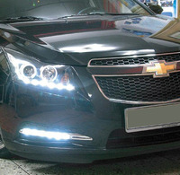 Ходовые огни ДХО (DRL) светодиодные «Mercedes S-Class Style» на Chevrolet Cruze