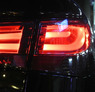 Стопы (фары)  LED «BMW F-series Style» для Kia Cerato Forte Sedan (дымчатые, хром)