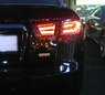 Стопы (фары)  LED «BMW F-series Style» для Kia Cerato Forte Sedan (дымчатые, хром)