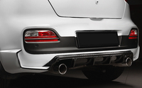 Клыки заднего бампера «Extreme» Kia Pro Ceed 3d (JD) 2012-2015