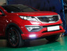 Тюнинг губа передняя «Fluxion & Bliss Design» для Kia Sportage 3R
