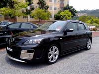 Передний бампер "AutoExe" Mazda 3 Hatchback
