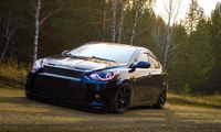Тюнинг-обвес «I-FLOW Sport / Lexus Style» для Hyundai Solaris 2010+