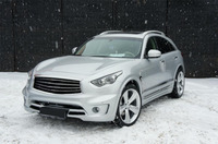 Решетка радиатора Sport на Infiniti FX / QX 2012+