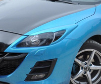 Реснички (накладки на фары) для Axela / Mazda 3 NEW 2009+