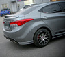Спойлер на крышку багажника «Quantum edition» для Hyundai Elantra / Avante MD
