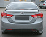 Спойлер на крышку багажника «Quantum edition» для Hyundai Elantra / Avante MD