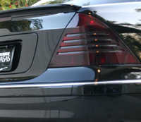 Стопы (фары) диодные на Mercedes c-class w203 (темные)