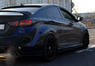 Стопы (фары) «BMW Design» на Hyundai Elantra / Avante MD (хром, дымчатые) 