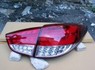 Стопы (фары) «BMW Design» для Hyundai Tucson Ix35 (прозрачные, красные)