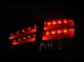 Стопы (фары) «BMW Design» для Hyundai Tucson Ix35 (прозрачные, красные)