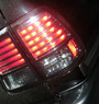 Стопы (фары) диодные для Toyota Land Cruiser 100 (черные)