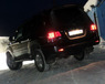 Стопы (фары) диодные для Toyota Land Cruiser 100 (черные)