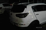 Стопы (фары) «BMW Style» Kia Sportage 3 R (дымчатые, хром)