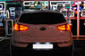 Стопы (фары) «BMW Style» Kia Sportage 3 R (тонированные, красные)