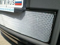 Сетка тюнинг в бампер крупная (серая)