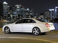 Пороги AMG для Mercedes S-Class W221 Long