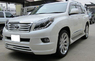 Фары (оптика) диодные Toyota Land Cruiser Prado 150 2014 + линза + ангельские глазки (черные) Тайвань