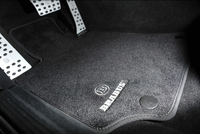 Велюровые коврики Brabus для Mercedes ML W166