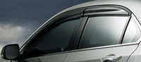 Ветровики Honda Stream 2001-2005г  дымчатый Visors-Mugen