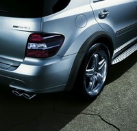 Фендера - расширители колесных арок AMG для Mercedes M-Class W164