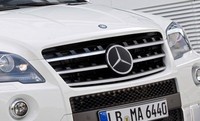 Решетка радиатора AMG для Mercedes ML W164 c 09/08