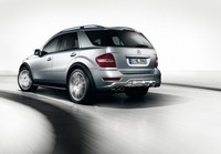 Задний бампер AMG для Mercedes ML W164