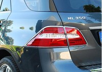 Хромированные накладки на стопы Schatz для Mercedes ML W166