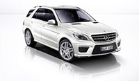 Обвес ML63 AMG для Mercedes ML W166 #2