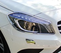 Хромированные накладки на фары Schatz для Mercedes A-Class W176