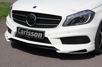 Накладка переднего бампера (губа) Carlsson для Mercedes A-Class W176