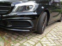 Накладки на передний бампер AMG для Mercedes A-Class W176