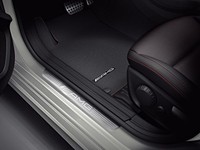 Накладки на пороги AMG для Mercedes