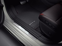 Накладки на пороги AMG с подсветкой для Mercedes