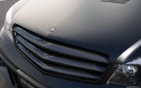 Карбоновая решетка радиатора в стиле Brabus Bullit для Mercedes C-class W204
