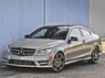 Решетка радиатора Coupe черная для Mercedes C-Class W204