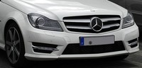 Решетка радиатора Coupe для Mercedes C-Class W204