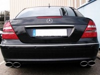 Глушители Eisenmann для Mercedes E320 E500 W211 #2
