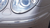 Хромированные накладки на передний бампер Schatz для Mercedes E-Class W211