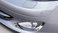 Хромированные накладки на противотуманные фары Schatz для Mercedes S-Class W221
