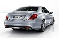 Задний бампер S63 AMG для Mercedes S-Class W222