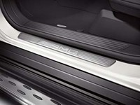 Накладки на пороги AMG для Mercedes GL X166 и ML W166