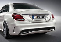 Задний бампер AMG для Mercedes C-Class W205